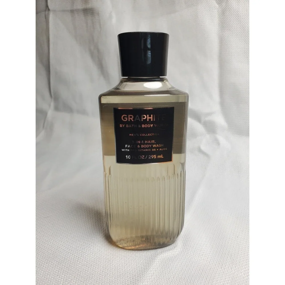 Bath & Body Works ● 3-in-1 Hair, Face & Body Wash 10 fl oz ● Graphite ● NEW